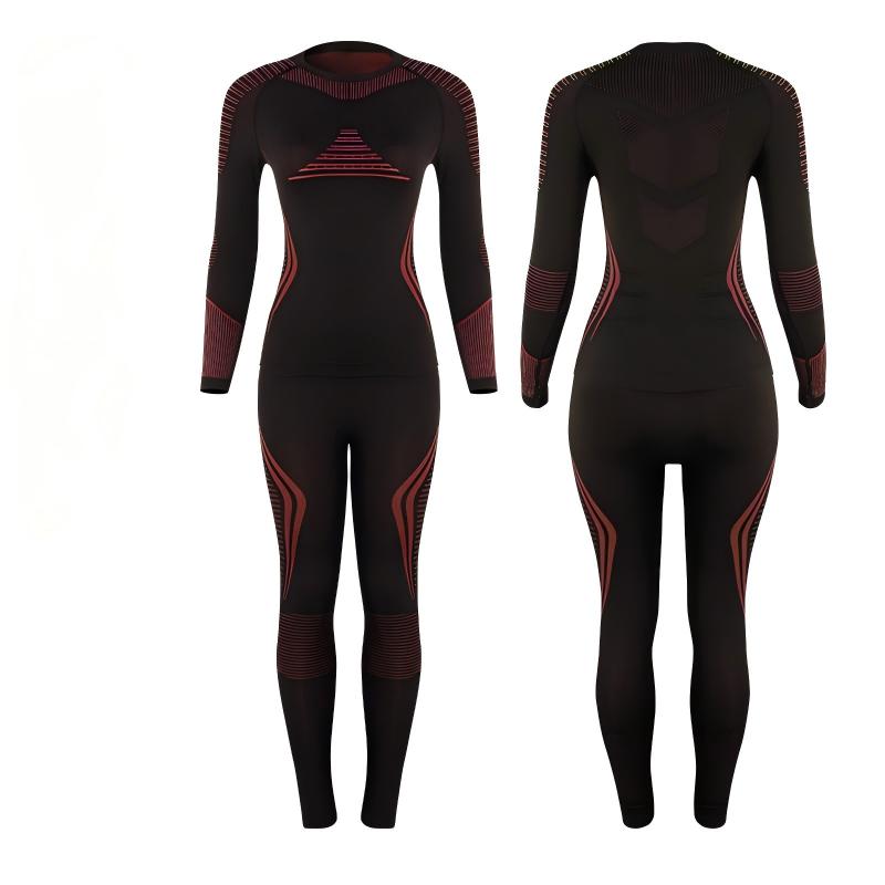Body Mapping naadloze ski-basislaagset Body Mapping naadloze ski-basislaagset